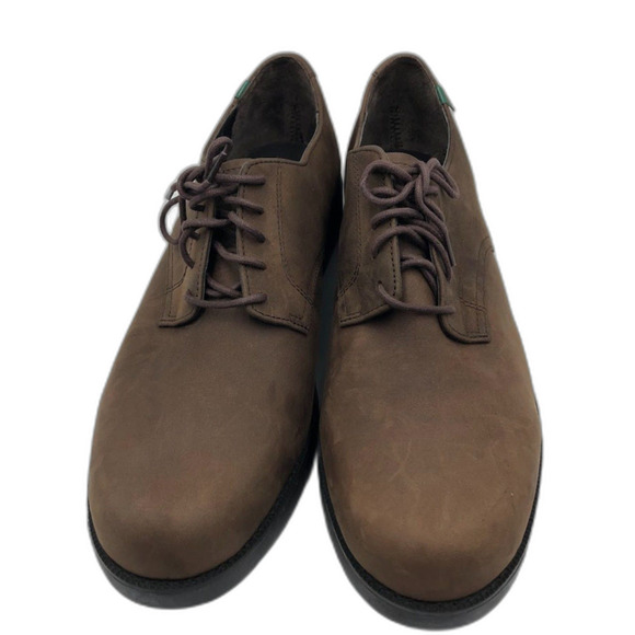School Issue Men\'s Brown Leather Oxford Shoes Size 12M All Day Comfort Work main image 11